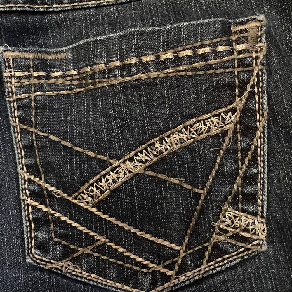 BKE Wendi stretch Blue Denim Jeans Women 31x30 EUC